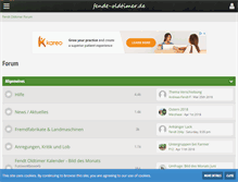 Tablet Screenshot of fendt-oldtimer.de